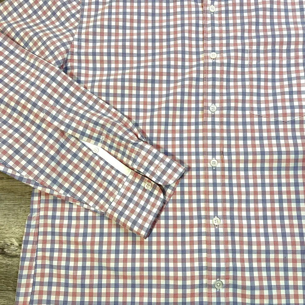 J. Crew Men’s Shirt long sleeve Size Large 100% Cotton 🧵 🪡 - Picture 8 of 15
